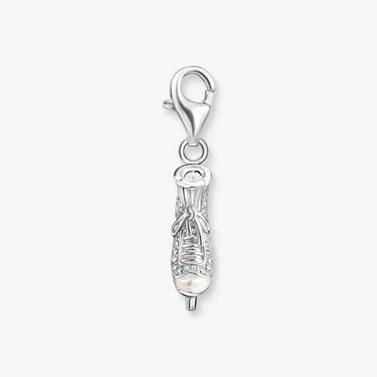 Thomas Sabo Sterling Silver & Cubic Zirconia Ice Skate Charm 1907-041-14
