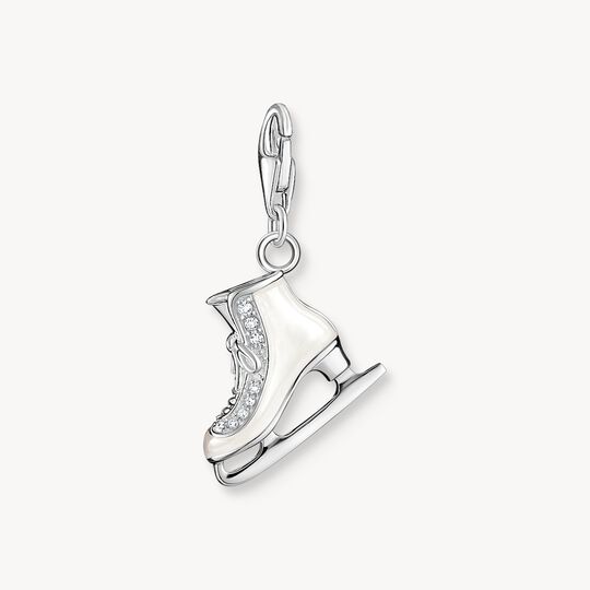 Thomas Sabo Sterling Silver & Cubic Zirconia Ice Skate Charm 1907-041-14
