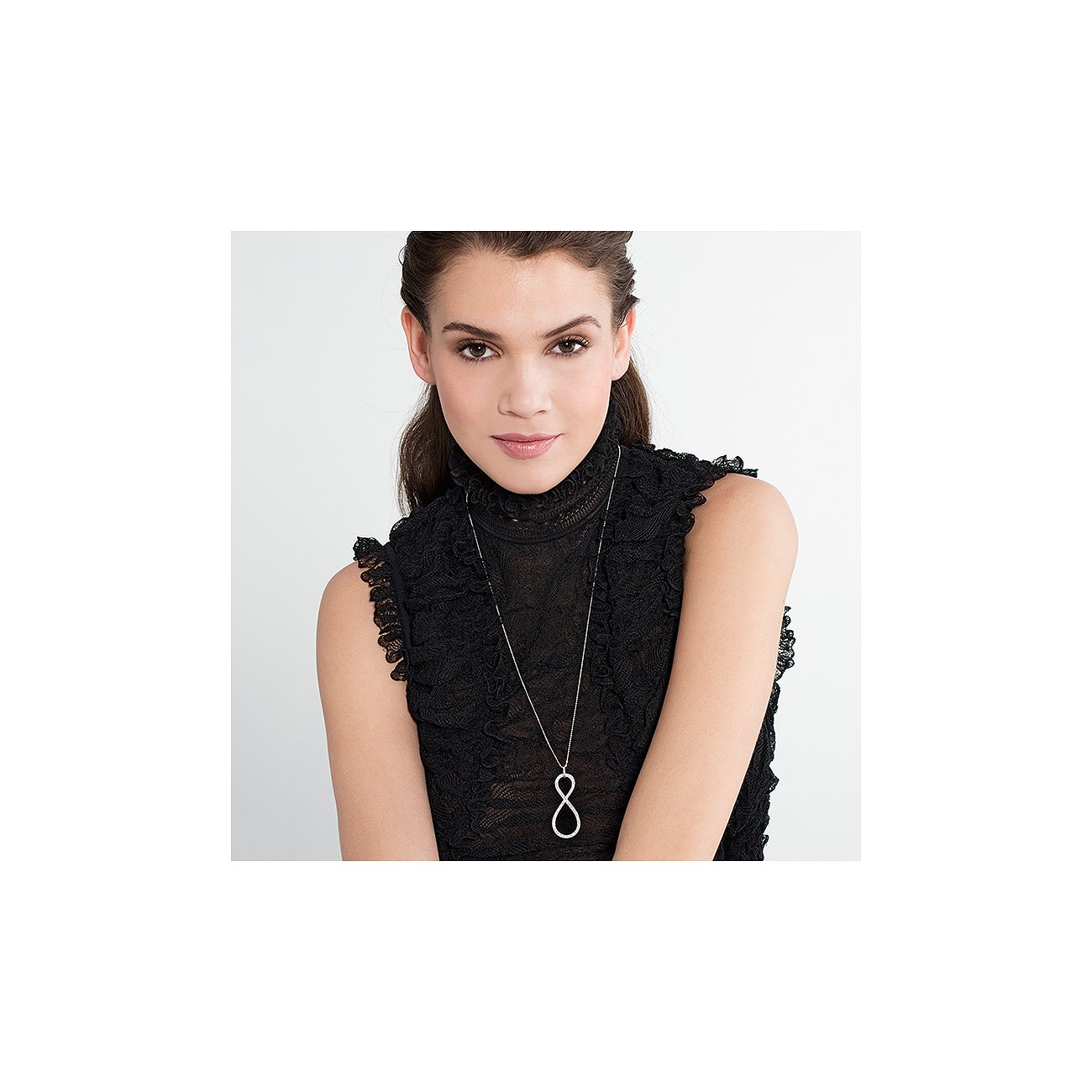 Thomas Sabo Sterling Silver THE ETERNITY OF LOVE Infinity Pendant PE676-051-14