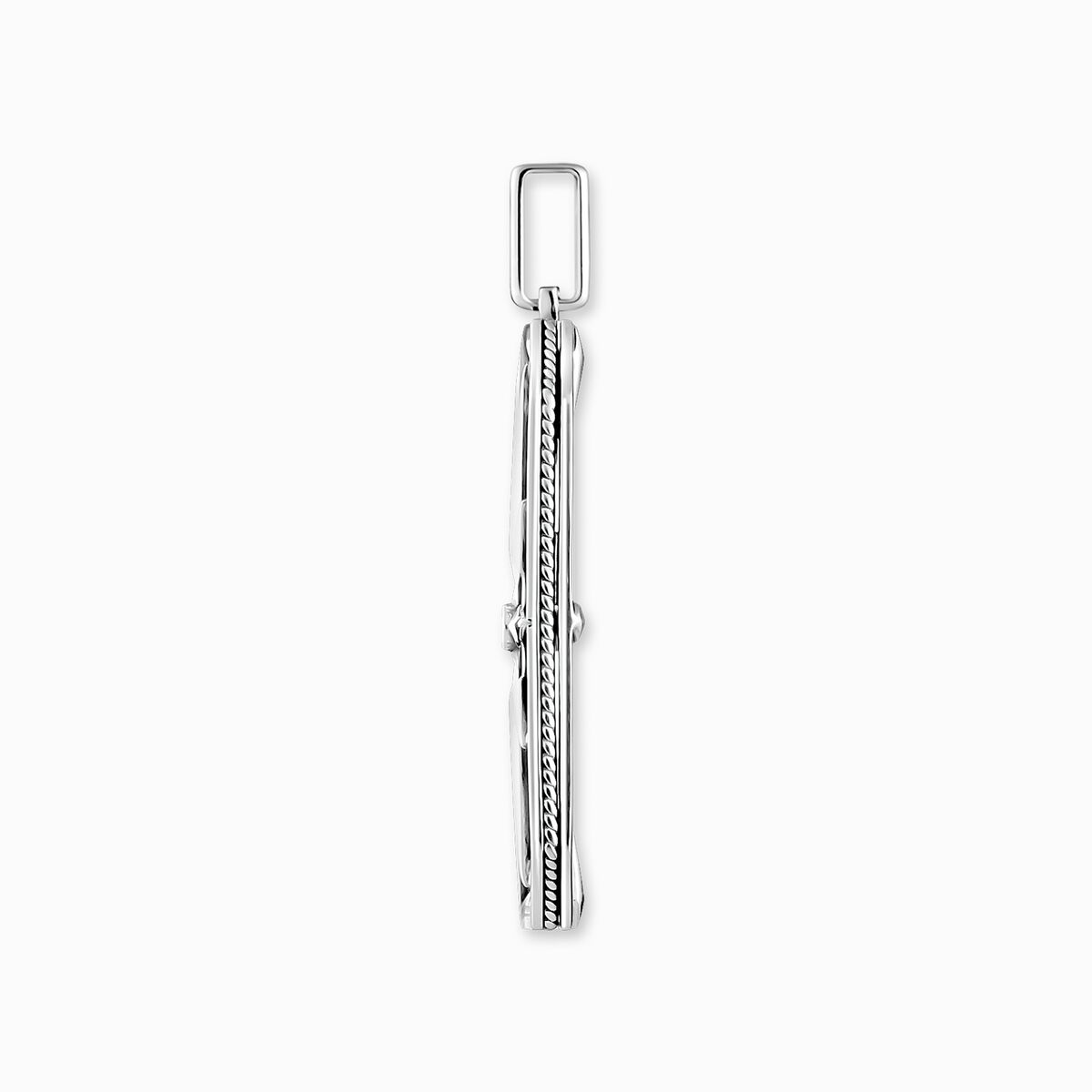 Thomas Sabo Sterling Silver Pendant Compass Star Black PE869-641-11