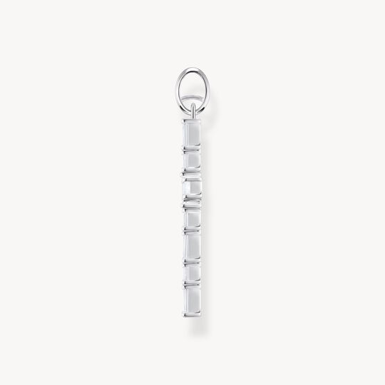 Thomas Sabo Sterling Silver Cross Pendant with White Zirconia PE939-051-14