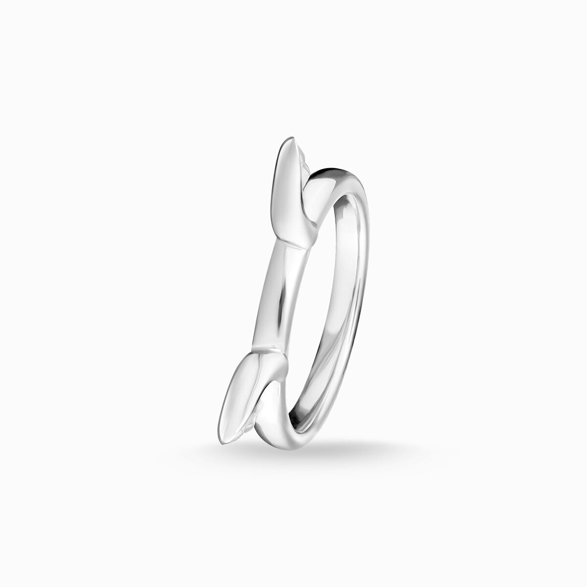 Thomas Sabo Sterling Silver Cubic Zirconia Cat’s Ears Ring TR2259-051-14