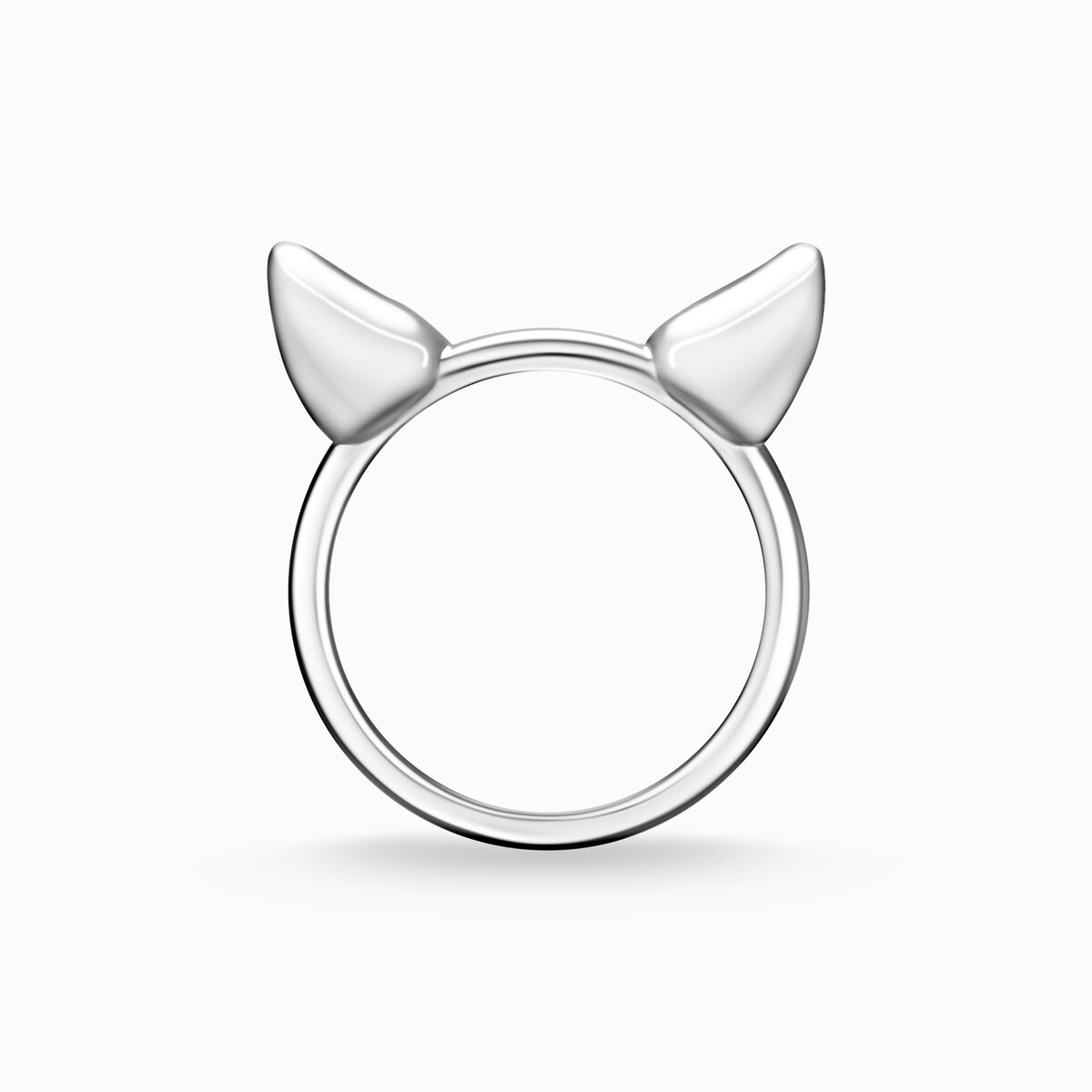 Thomas Sabo Sterling Silver Cubic Zirconia Cat’s Ears Ring TR2259-051-14