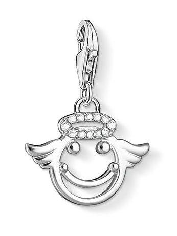 Thomas Sabo Sterling Silver & Cubic Zirconia Angel Charm 1225-051-14