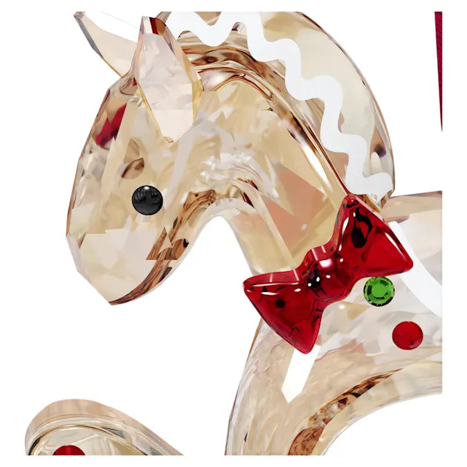 Holiday Cheers Gingerbread Rocking Horse Ornament 5627608