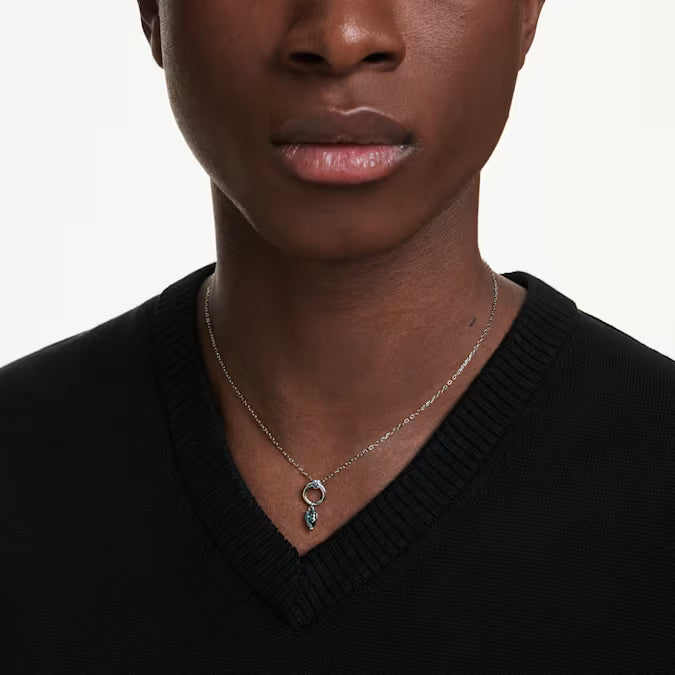 Swarovski Mesmera Pendant Mixed Cuts, Grey, Ruthenium Plated 5732491