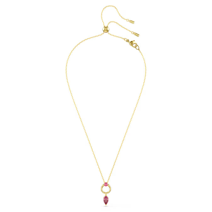 Swarovski Mesmera Pendant Mixed Cuts, Red, Gold-Tone Plated 5732487