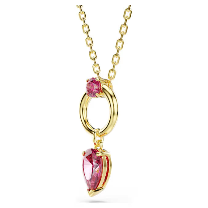 Swarovski Mesmera Pendant Mixed Cuts, Red, Gold-Tone Plated 5732487
