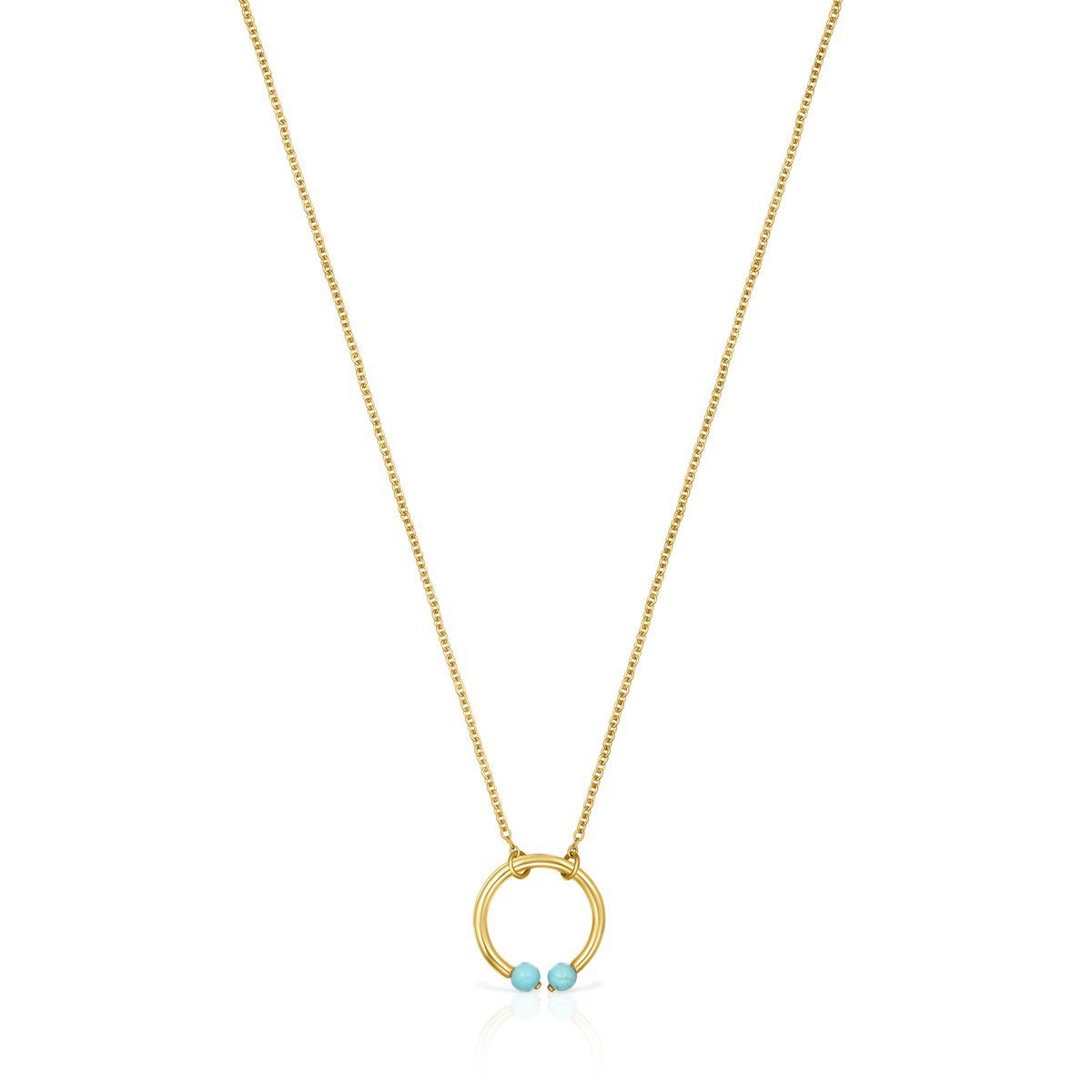 Tous Batala Necklace in Gold Vermeil with Howlite 918542620