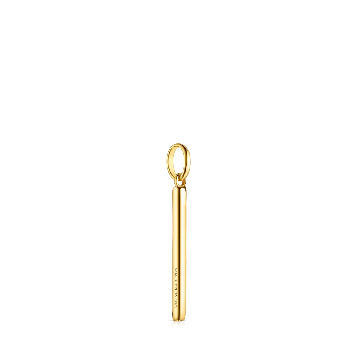 Tous Nocturne bar Pendant in Gold Vermeil with Diamonds 918444520