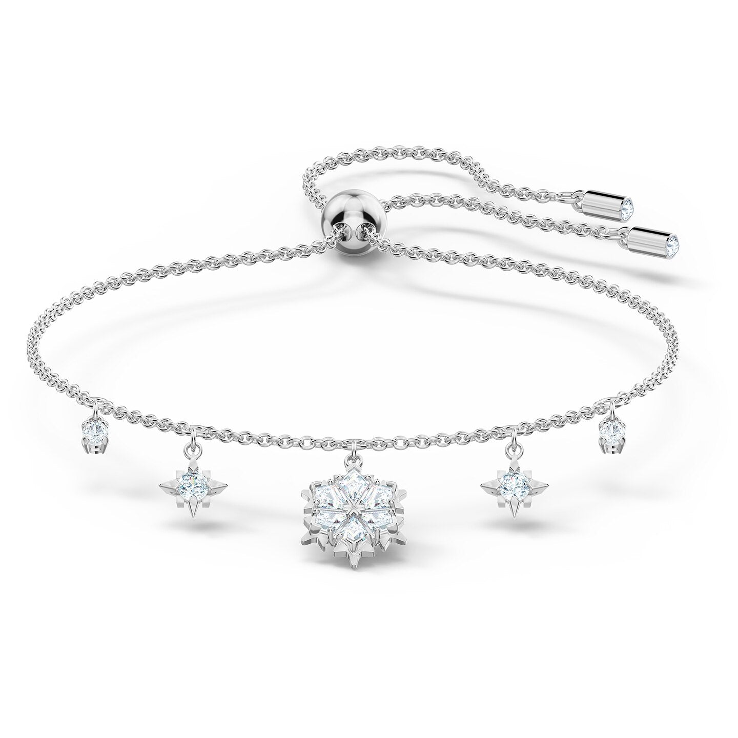 Swarovski Magic Bracelet, White, Rhodium plated 5576695