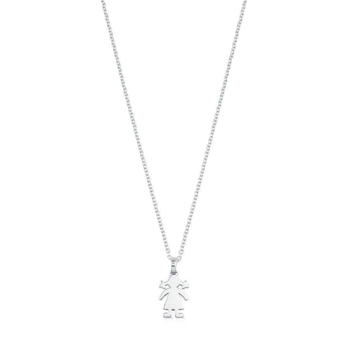 Tous Silver Sweet Dolls Necklace 415904660