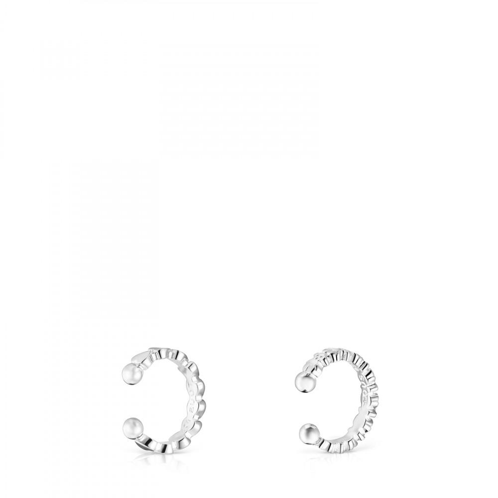 Tous Pack of Silver Straight Earcuffs 912723550