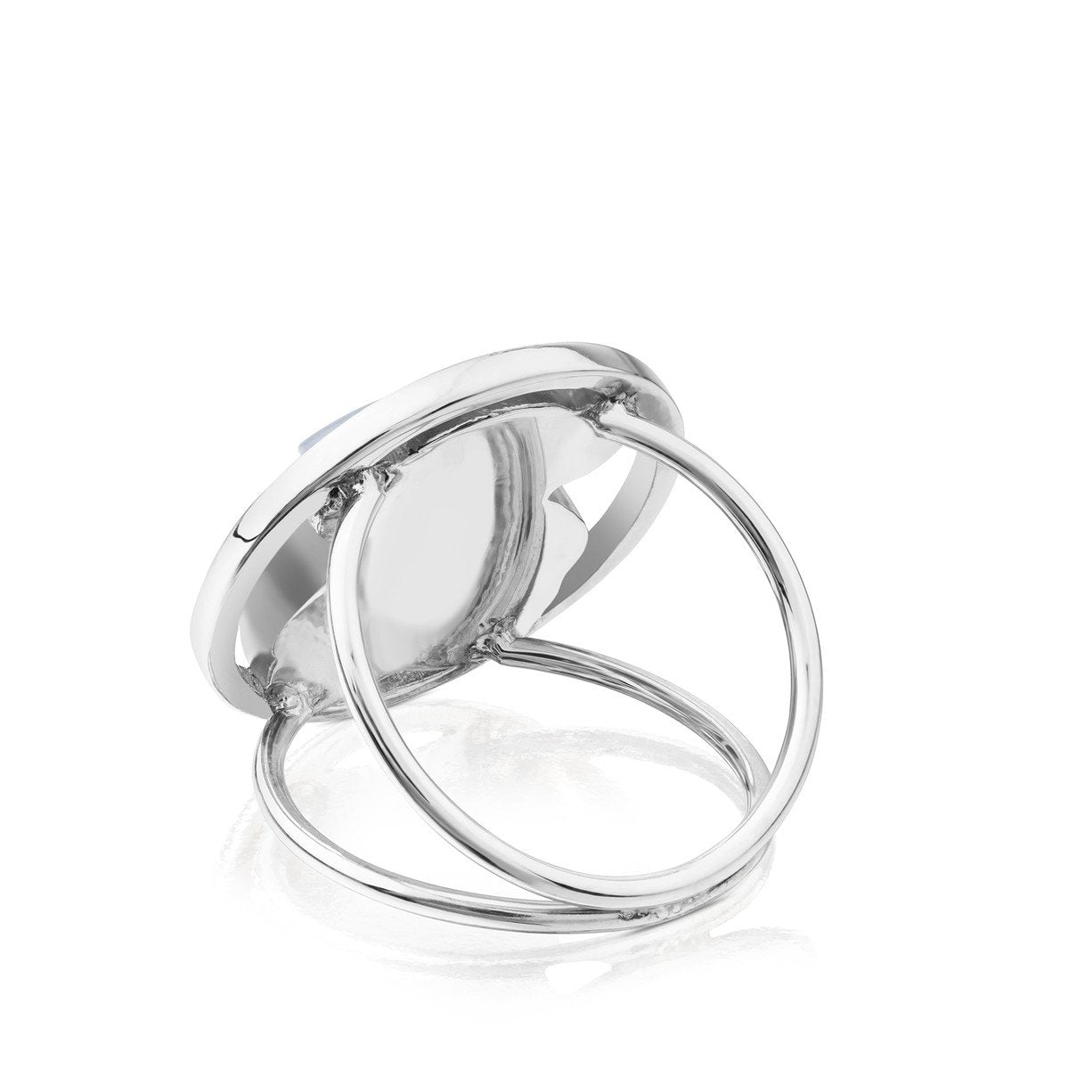 Tous Silver Camille Ring with Chalcedony 712165561