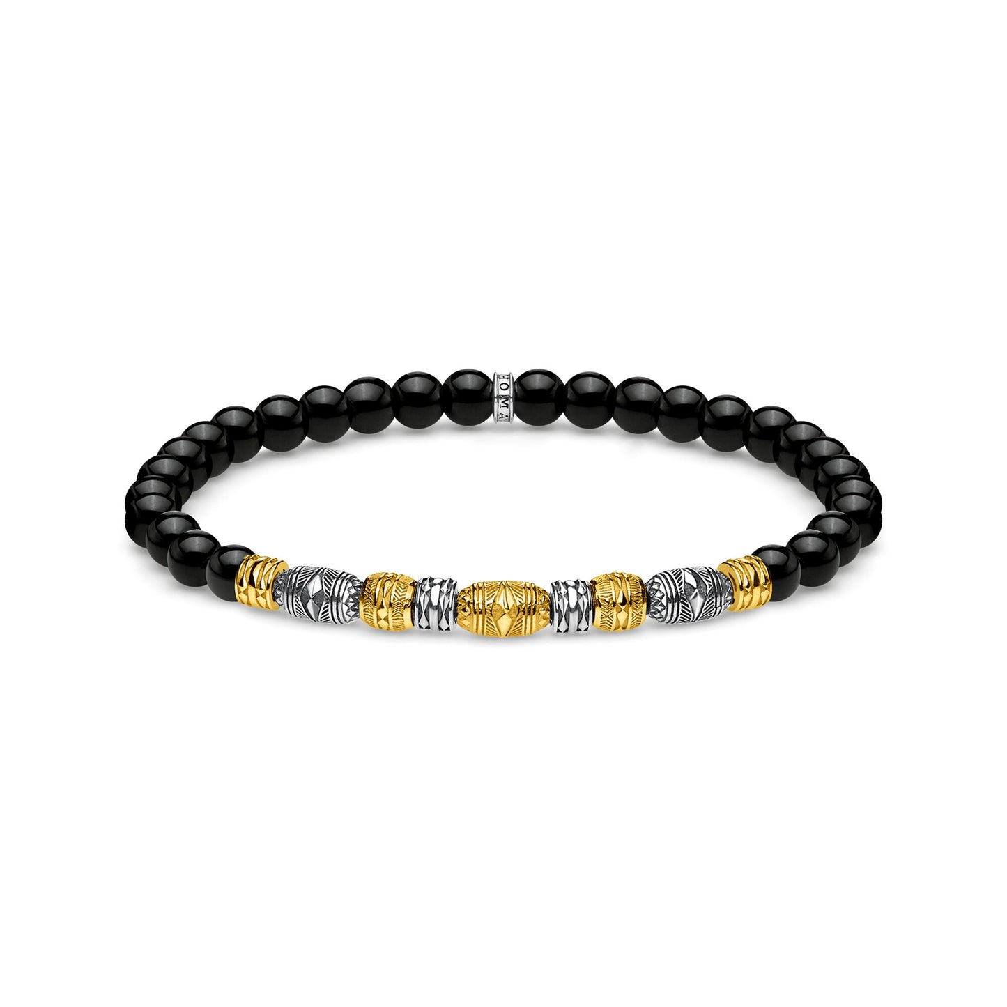 Thomas Sabo Bracelet Two-tone Lucky Charm, Black A1922-966-11-l17