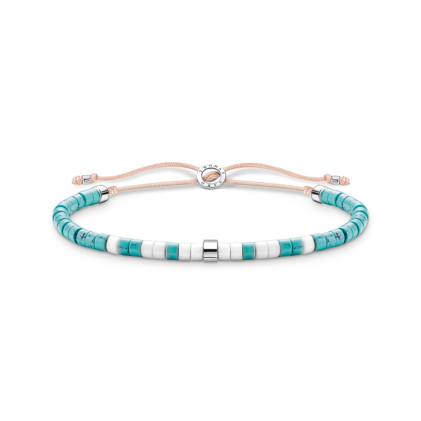 Thomas Sabo Bracelet With Turquoise Stones A2062-058-7