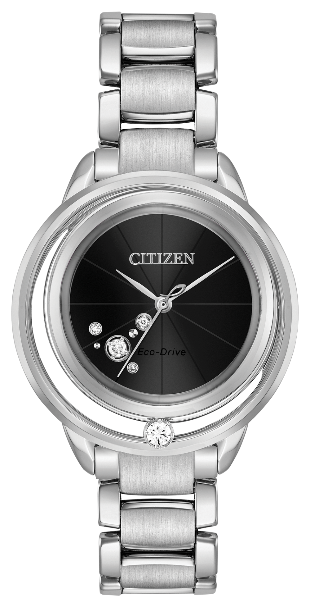 Citizen Diamond Watch Women L Sunrise Solitar EW5520-50E