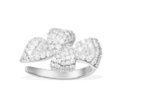 APM Rubans de Noel Silver Earcuff AE9716OX