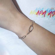COLLECTION VALENTINE Chain Bracelet - Silver AB4327OX
