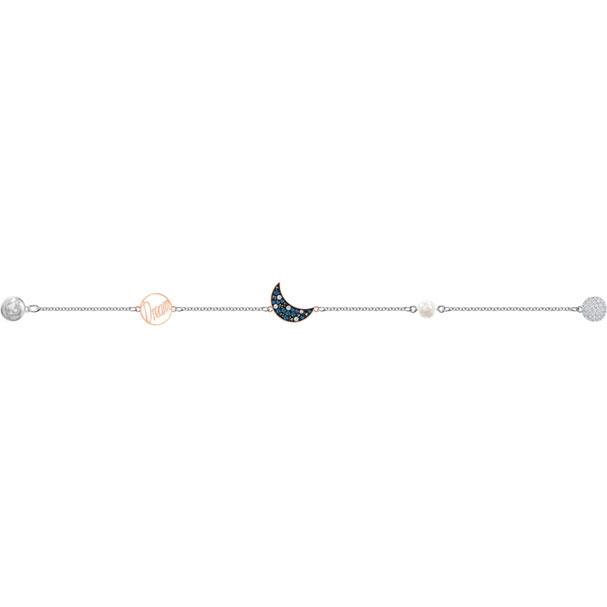 Swarovski Remix Collection Moon Strand, Multi-colored, Mixed Metal Finish 5490934 5509664