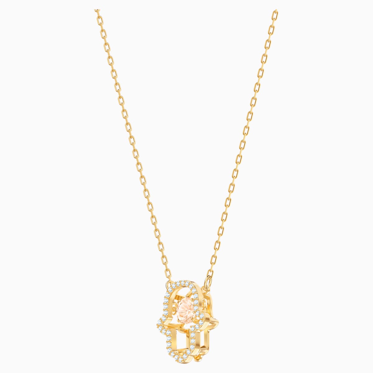 Swarovski Luckily Necklace, Multi-colored, Gold-tone Plated 5448612
