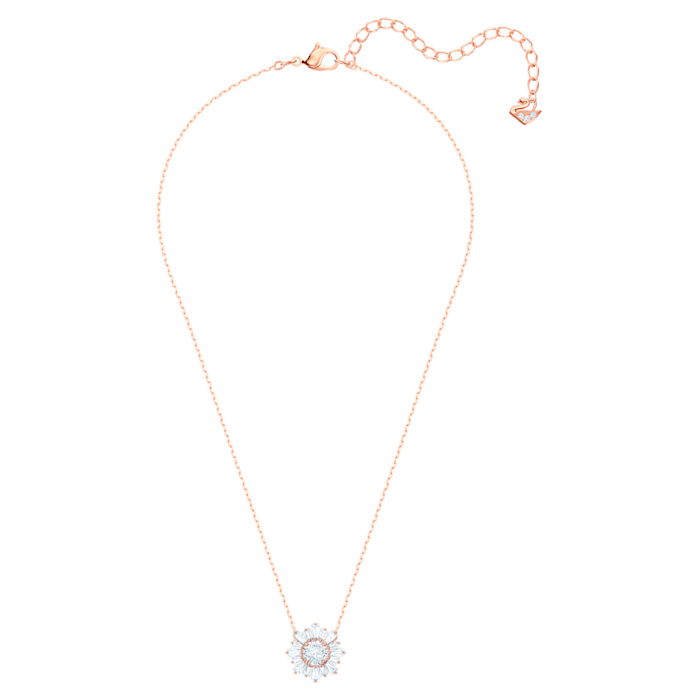 Swarovski Sunshine pendant Sun, White, Rose-gold tone plated 5451376