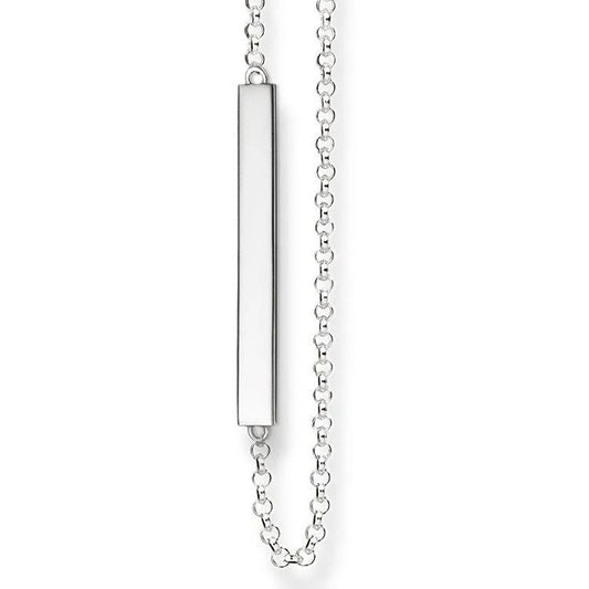 Thomas Sabo Sterling Silver Love Bridge Necklace LBKE0001-001-12-L70, LBKE0001-001-12-L45V