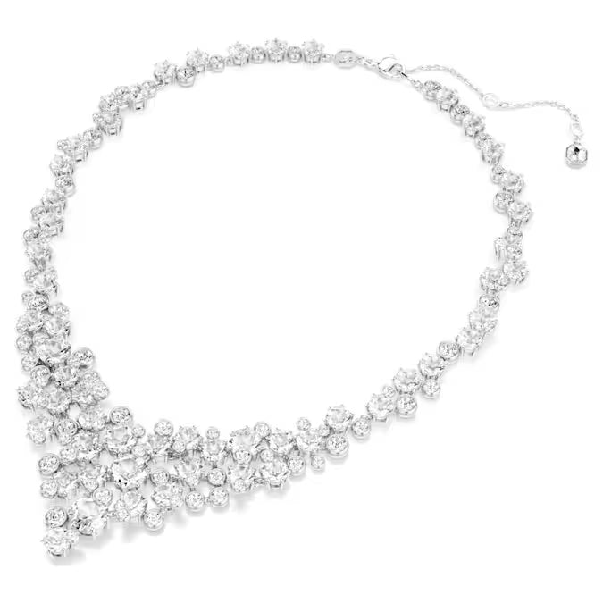 Swarovski Constella Necklace Mixed Cuts, Clasp, White, Rhodium Plated 5732249