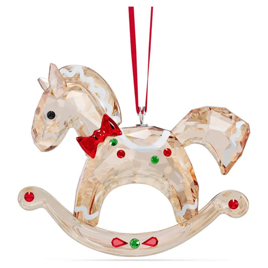 Holiday Cheers Gingerbread Rocking Horse Ornament 5627608