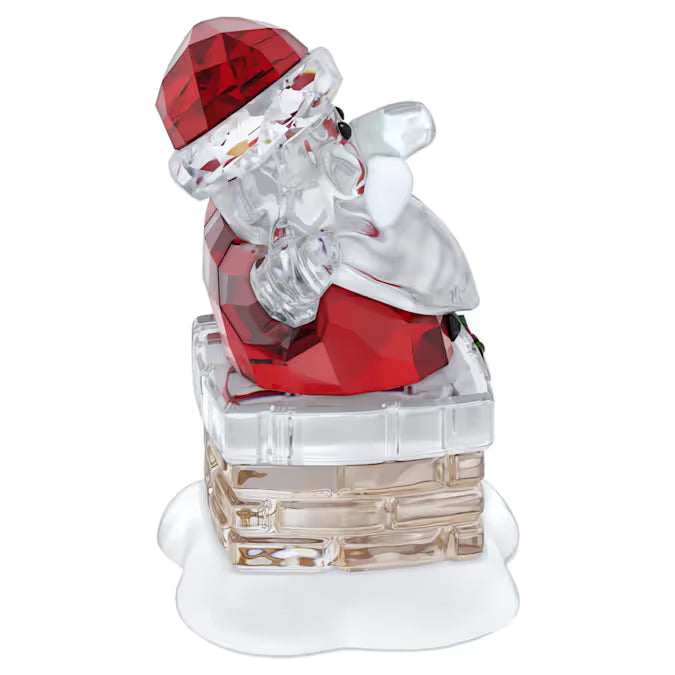 Swarovski Holiday Cheers Santa Claus and Chimney 5701507