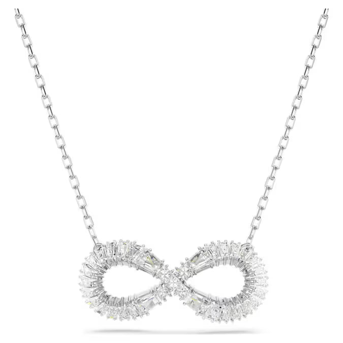 Swarovski Hyperbola Pendant Infinity, White, Rhodium Plated 5679434