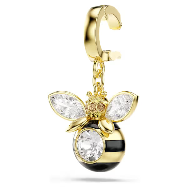 Swarovski Idyllia Charm Mixed Cuts, Bee, Multicoloured, 18k Gold-Plated finish 5743132