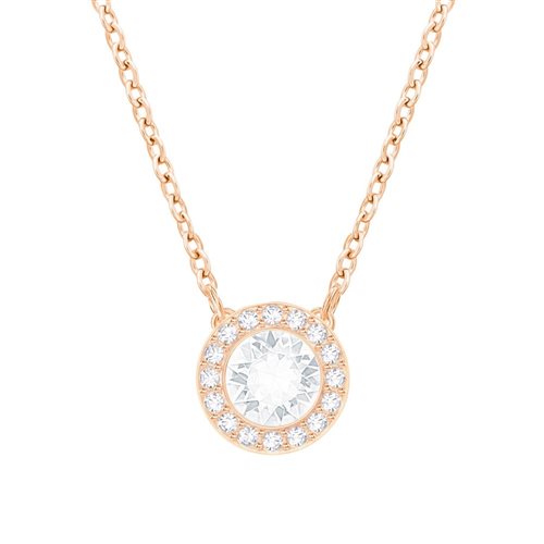 Swarovski Angelic Rose Gold Size 16 Inches Pendant Necklace 5367855