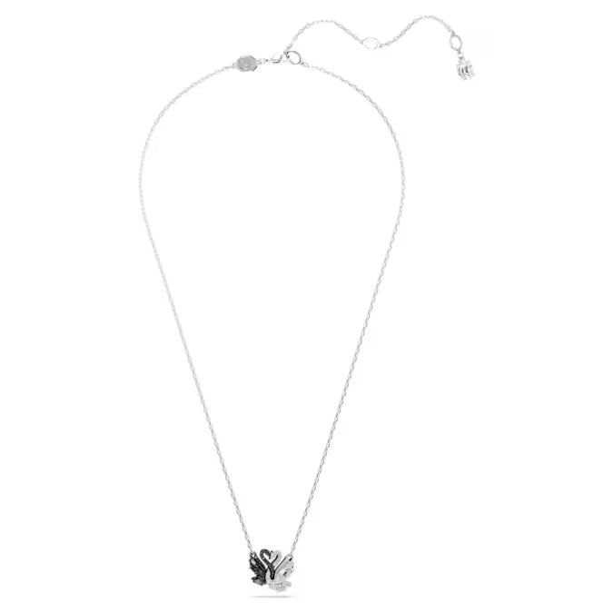 Swarovski Swan Pendant Swan, Black, Mixed Metal Finish 5705721