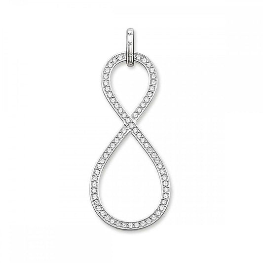 Thomas Sabo Sterling Silver THE ETERNITY OF LOVE Infinity Pendant PE676-051-14