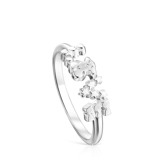 Tous Silver San Valentín love Ring 915305530