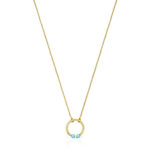 Tous Batala Necklace in Gold Vermeil with Howlite 918542620
