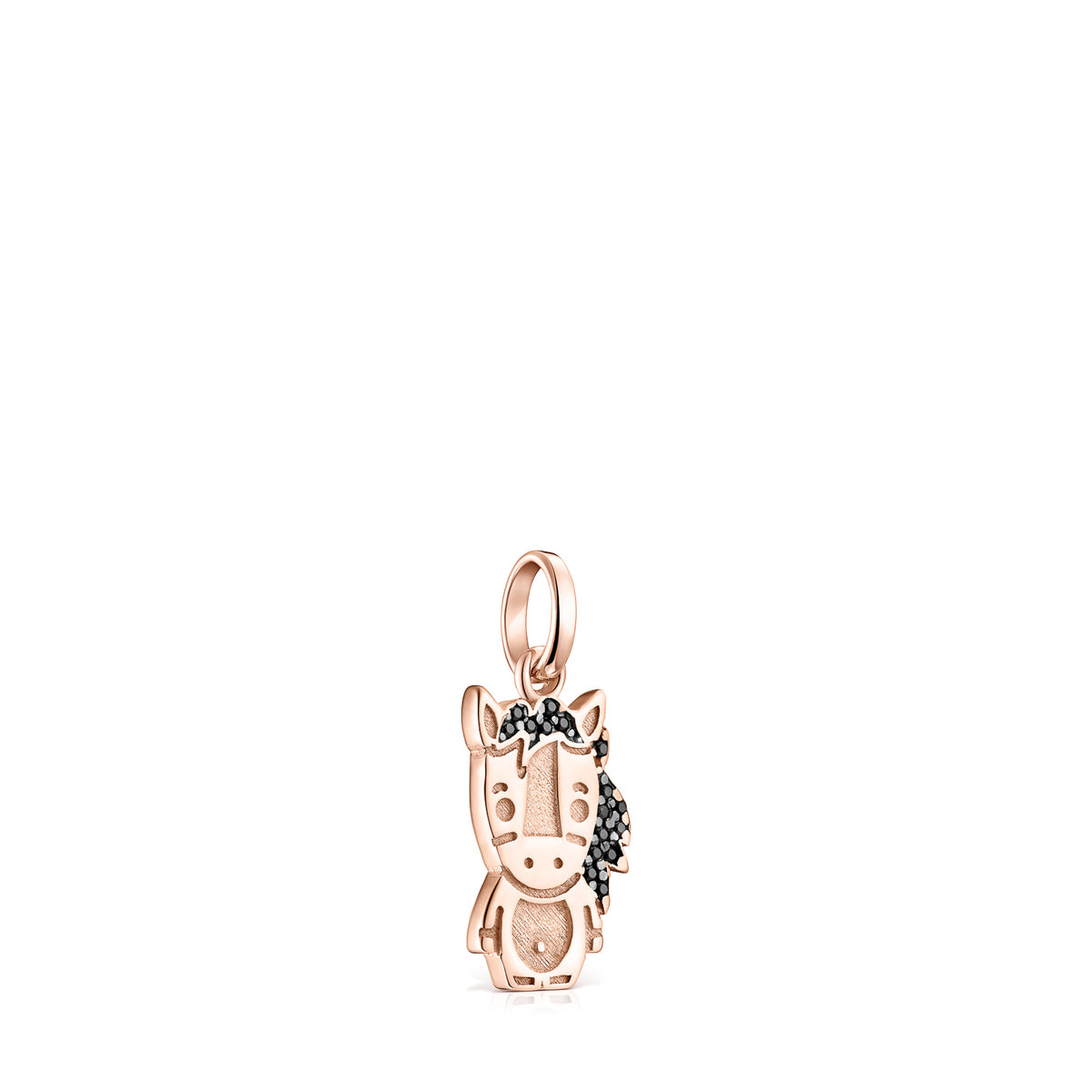 Tous Chinese Horoscope Horse Pendant in Rose Gold Vermeil with Spinel 918434520