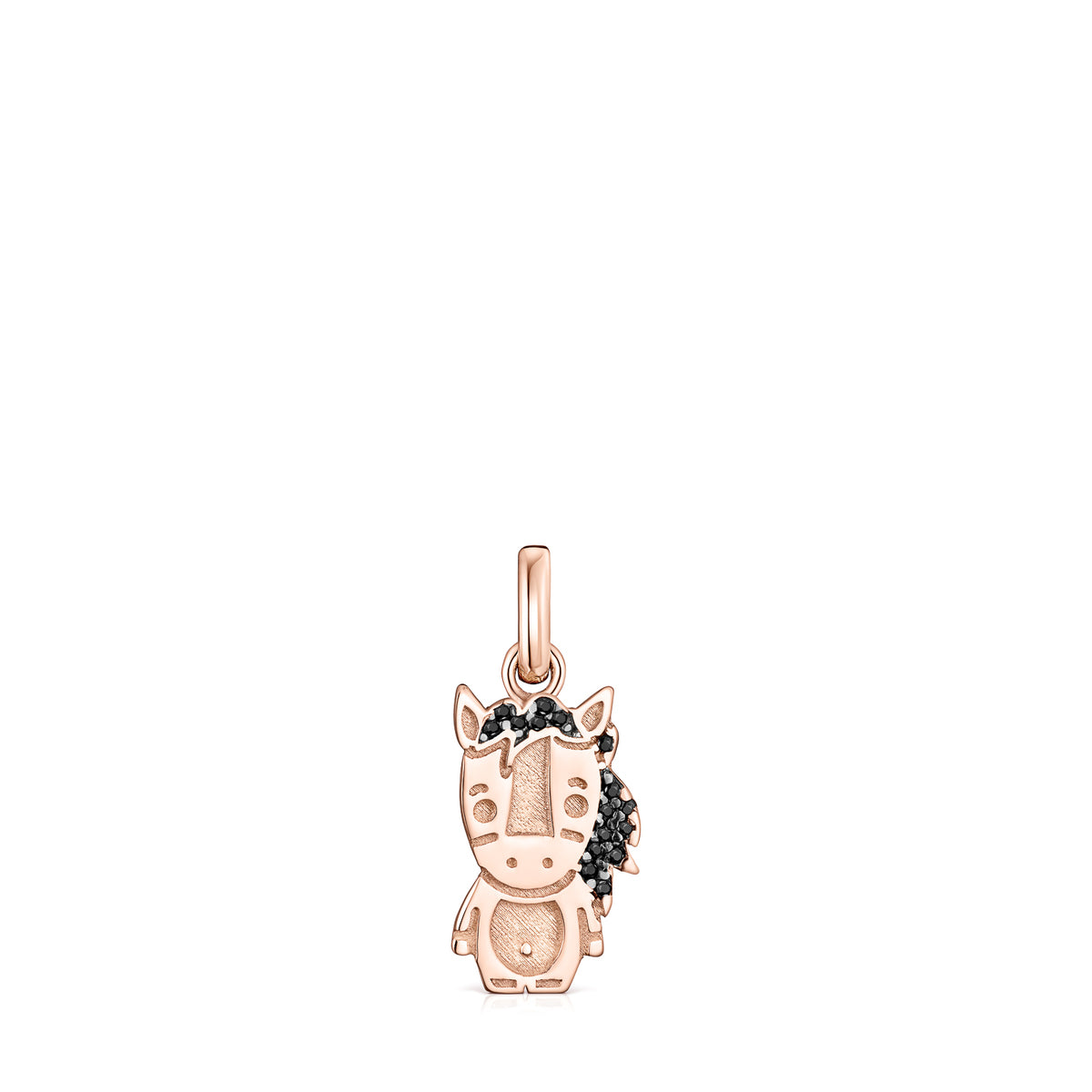 Tous Chinese Horoscope Horse Pendant in Rose Gold Vermeil with Spinel 918434520