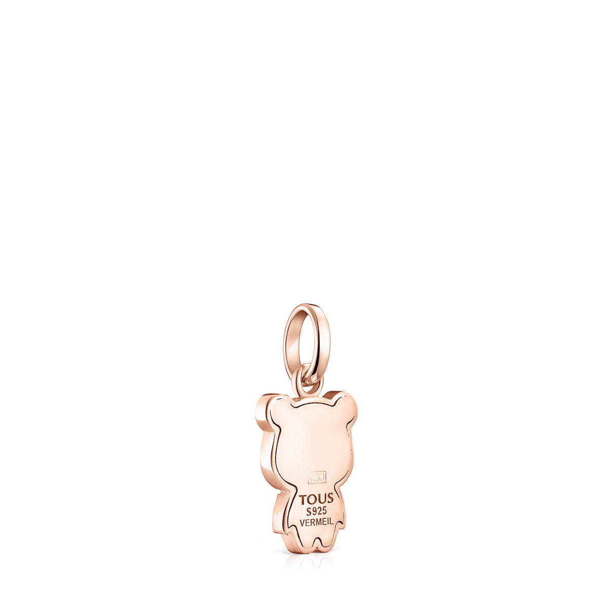Tous Chinese Horoscope Tiger Pendant in Rose Gold Vermeil with Spinel 918434620