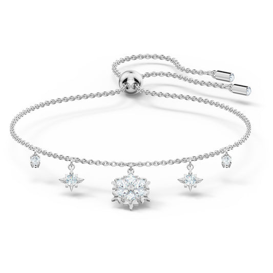 Swarovski Magic Bracelet, White, Rhodium plated 5576695