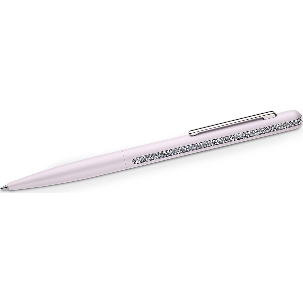 Swarovski Crystal Shimmer ballpoint pen, Pink, Chrome plated 5595668