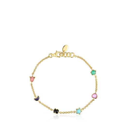 Tous Glory Bracelet in Gold Vermeil with Gemstones 918591520
