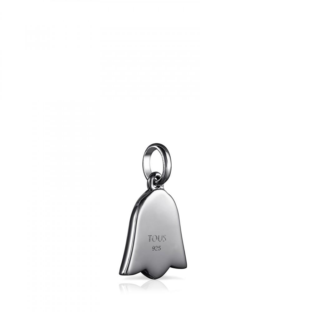Tous Dark Silver Sweet Dolls tulip Pendant 818024510