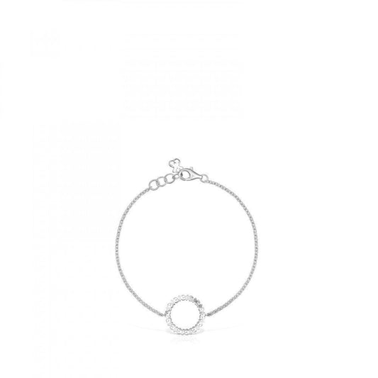 Tous Silver Straight disc Bracelet 912721510
