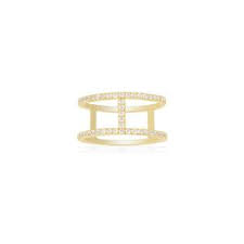 APM Yellow Silver Ring A16876OXY