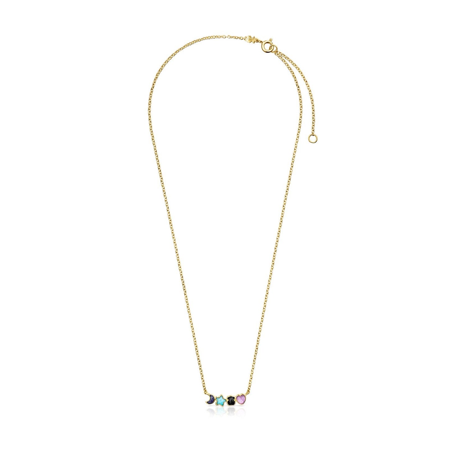 Tous Glory Necklace in Gold Vermeil with Gemstones 918592510