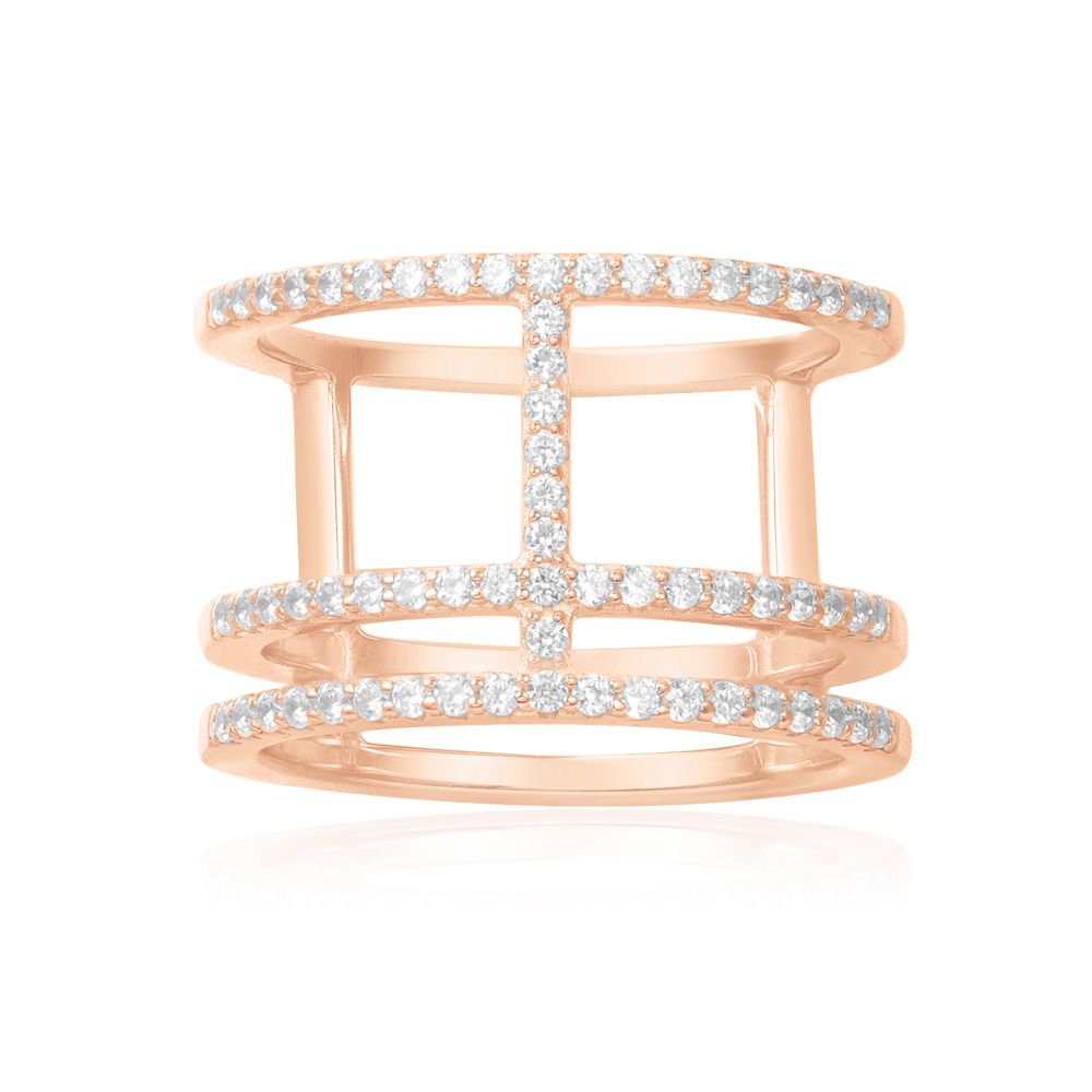 APM Croisette Rose Gold Ring R14726OX