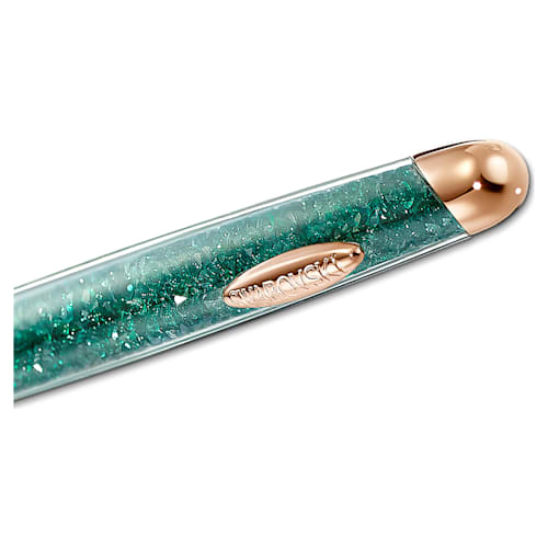 Crystalline Nova Ballpoint Pen, Green, Rose-gold tone plated 5534326