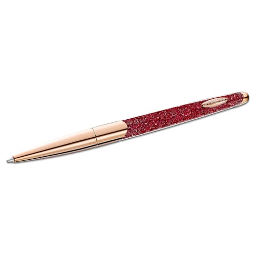 Crystalline Nova Ballpoint Pen, Red, Rose-gold tone plated 5534323